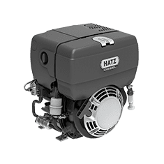 Hatz1B30E Single Cylinder Engine