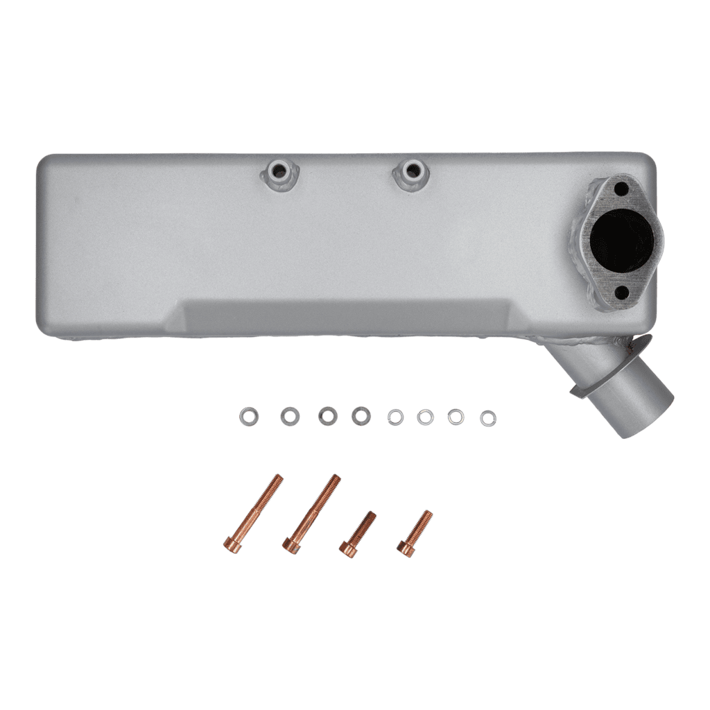 Rear silencer